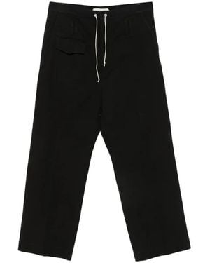 NAMACHEKO Trireme Drawstring Trousers - Black