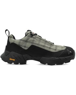 ROA Katharina Lace-Up Fastening Trainers - Black