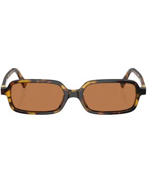 Miu Miu Gafas de sol con efecto de carey - Marrón