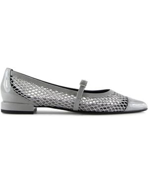 Notabene Bailarinas Pasqualina Con Malla - Gris