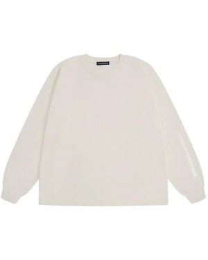 Gosha Rubchinskiy Logo-Print Oversized T-Shirt - White