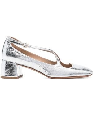 A.Bocca 50Mm Two For Love Pumps - White