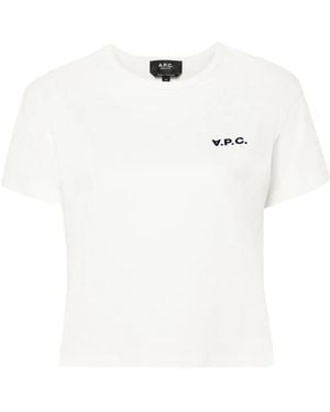 A.P.C. Boxy Petit Vpc T-Shirt - White