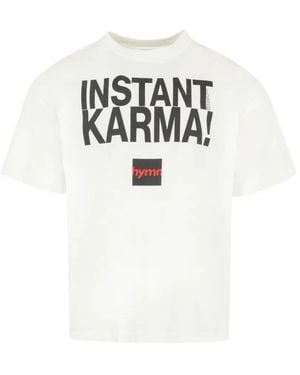 SAINT Mxxxxxx Slogan-Print T-Shirt - White