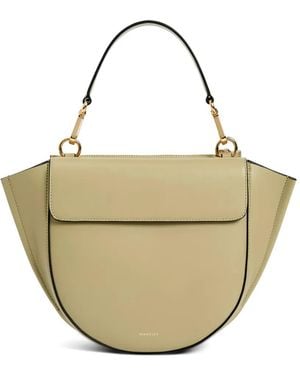 Wandler Hortensia Flap Tote Bag - Metallic