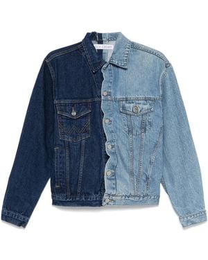 E.L.V. Denim Denim Jacket - Blue