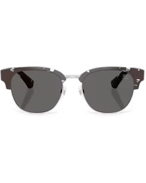 Burberry Square-Frame Sunglasses - Grey