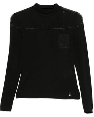 Herno Roll-Neck Long-Sleeve Jumper - Black