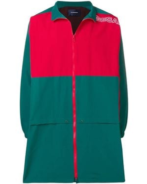JohnUNDERCOVER Colorblock Mid-Length Sports Jacket - Pink