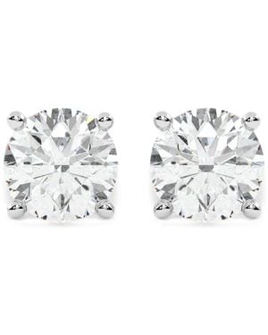 Diamond Essentials Boucles D'Oreilles Longues En Or 18Ct Et Diramants - White