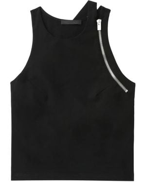 HELIOT EMIL Layered Tank Top - Black