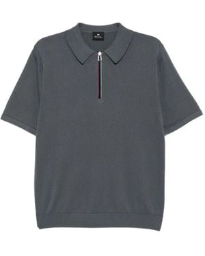 Paul Smith Placket Polo Shirt - Grey
