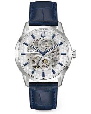 Bulova Reloj Sutton De 40 Mm - Azul
