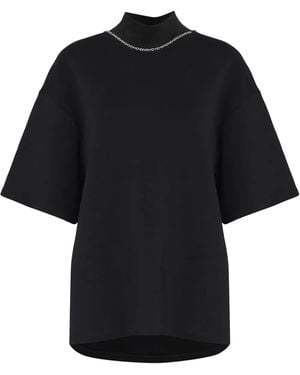 Gloria Coelho Oversized T-Shirt - Black