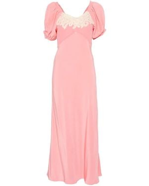 RIXO London Ilaria Maxi Dress - Pink