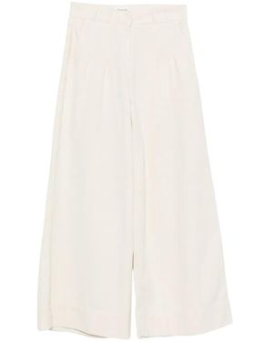 MAISON 123 Wide-Leg Jeans - White