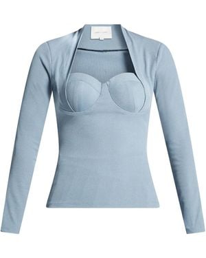 Chats by C.Dam Top Quinn - Azul