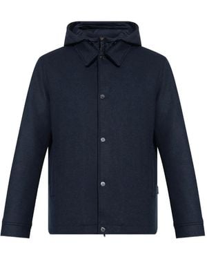 Woolrich Hooded Jacket - Blue