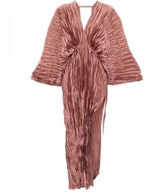 L'idée Vestido de fiesta Deluxe con cuello en V - Rojo