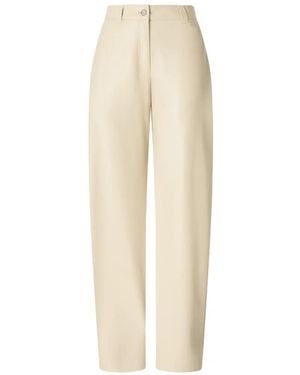 Pinko Straight Trousers - Natural