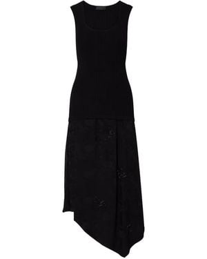 Liu Jo Dress With Jewel Embroidery - Black