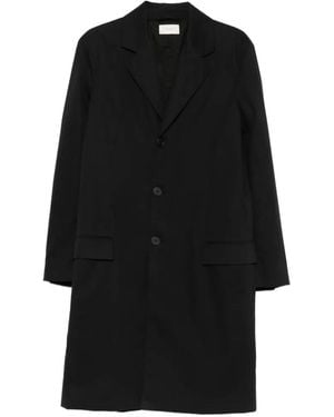 The Row Cappotto Monopetto Nicoleto - Nero