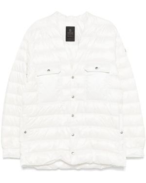 Moncler 'Outershirt' Down Jacket - White