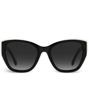 Kate Spade Yolanda Cat-Eye Sunglasses - Black