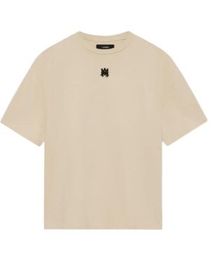 Amiri Drop Shoulder T-Shirt - Natural
