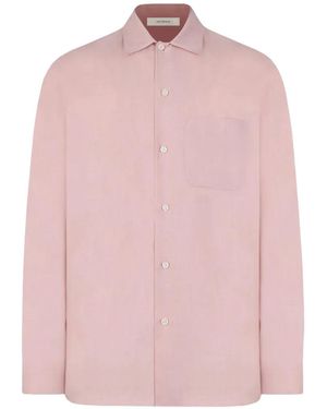 Umit Benan Weekend Brushed Shirt - Pink