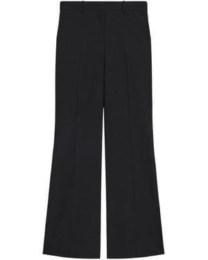 Theory Fluid Flare Trousers - Black