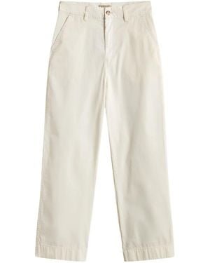 Woolrich Cotton Tapered Pants - White
