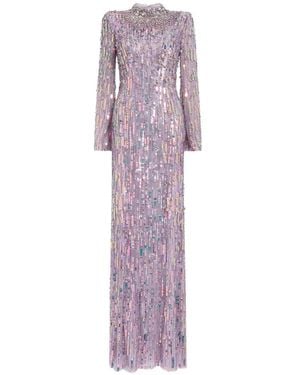 Jenny Packham Zodiac Maxi Dress - Purple