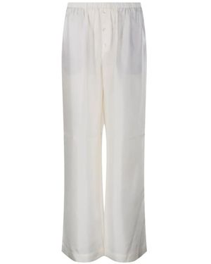 Rohe Elastic-Waist Pants - White