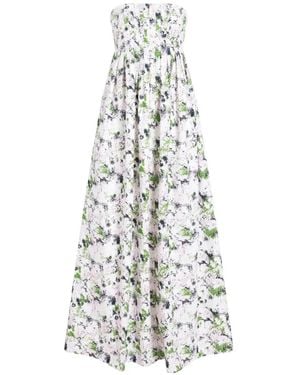 Proenza Schouler Virella Printed Dress - White