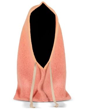 JUN/NAKAYAMA Balaklava Mit Kordelzug - Orange