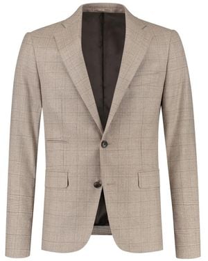 PAUL ZEIST Traje a cuadros - Marrón