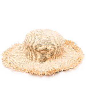MADE FOR A WOMAN Chapeau 9 Straw Sun Hat - Natural