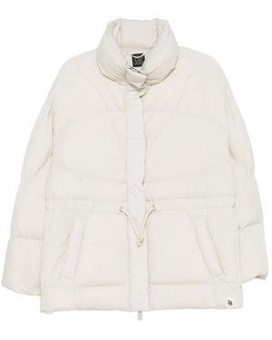 Bacon Gewatteerd Jack Met Paspelzak - Wit