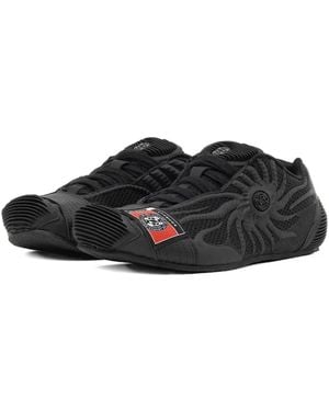 Rombaut Flow Back Lace-Up Sneakers - Black