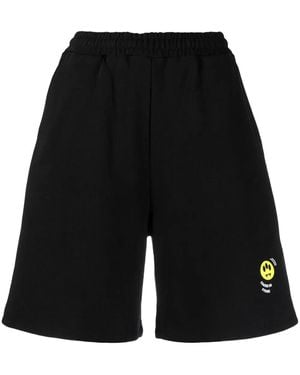Barrow Shorts Mit Logo-Print - Schwarz