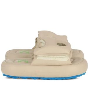 Off-White c/o Virgil Abloh Meteor Padded Sandals - Natural