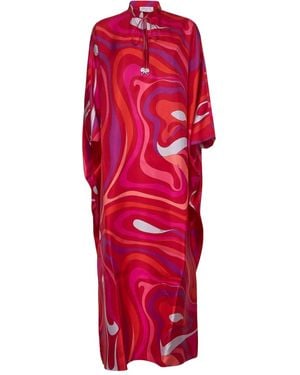 Emilio Pucci シルクドレス - レッド