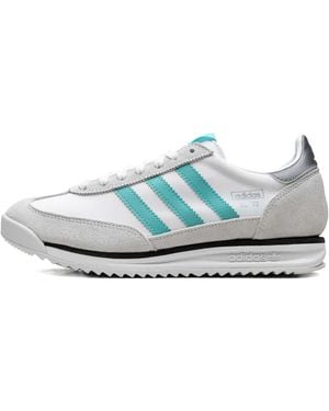 adidas Sl 72 Rs Mercedes "Cloud/Core/ Metallic" Trainers - Blue