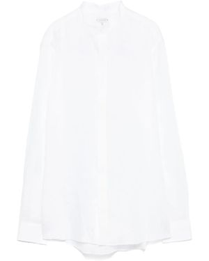 Caruso Linen Shirt - White