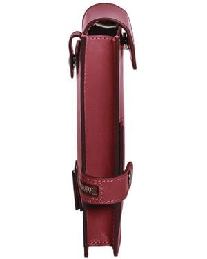 Merryl Tielman Jimmy Flap-Pocket Cross Body Bag - Red