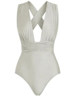 Lenny Niemeyer Crisscross Swimsuit - White