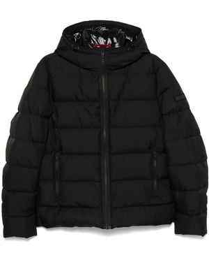 Fay Double-Front Jacket - Black