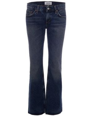 Agolde Ausgeblichene Sofia Schlagjeans - Blau