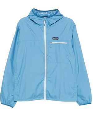 Patagonia Leichte Jacke mit Reißverschluss - Blau